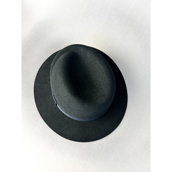Paul Smith Men's M Wool Trilby Fedora Hat Black & Navy NEW With Tags - Picture 3 of 16